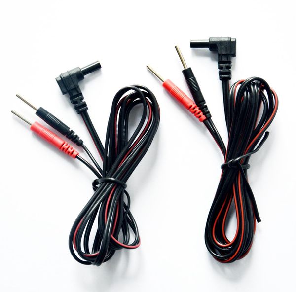 

dc 235mm plug 20mm tens electrode lead wires012345673224230