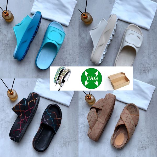 

2023 designer sandals luxury g sandals women platform g slippers famous slipper designer slides oran sandal summer mens sipper 35-45, Black