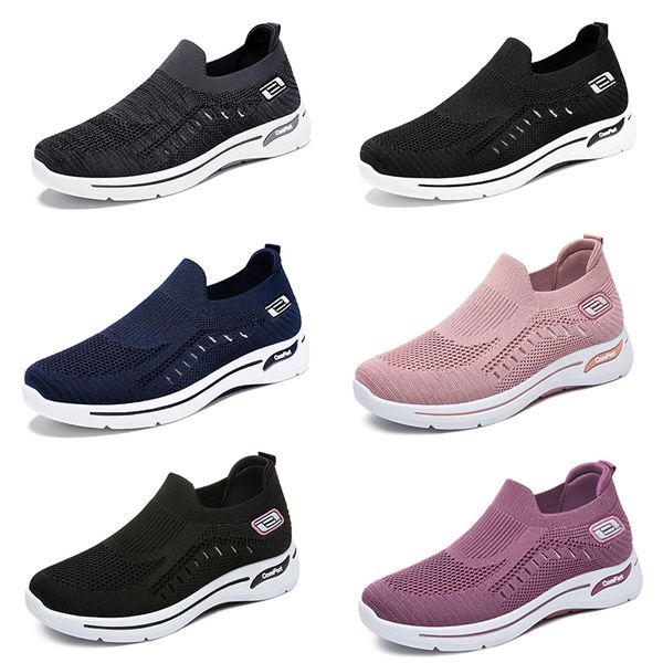 

men's shoes spring new flying weaving casual sports shoes comfortable casual shoes 019