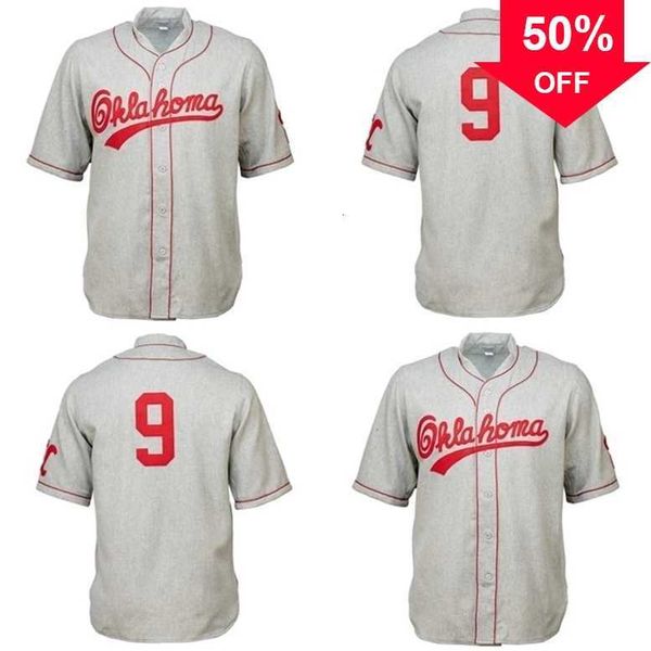 

xflsp glamitness ou jersey men women youth baseball jerseys double stitched, Black