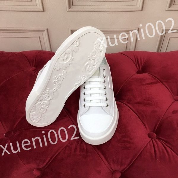 

new luxury designer sneakers men and women casual shoes fashion white genuine leather flat sports skate shoes, Black