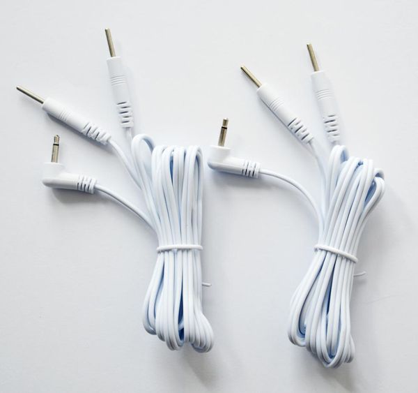 

tens lead wires 25mm miniplug to two 2mm pin connectors013736586