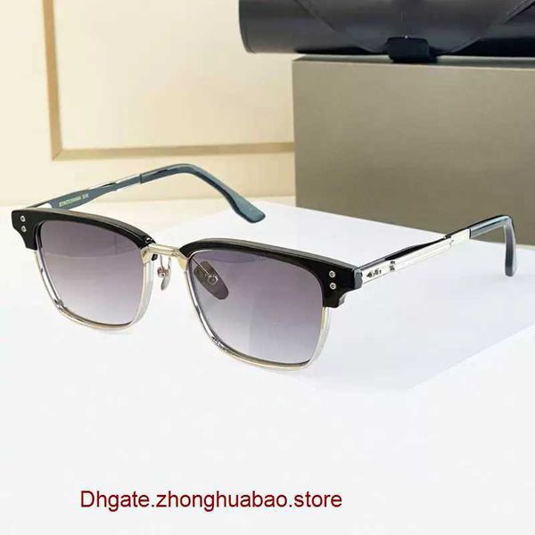 

dita original sunglasses for summer fashion woman brand glasses dita statesman six uv400 eye protection classic mens with gift box, White;black