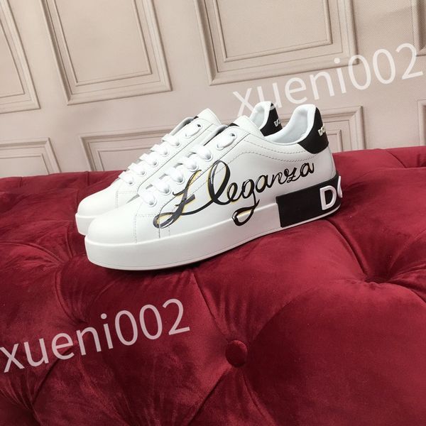 

new luxurys designer men causal shoes fashion woman leather lace up platform sole sneakers white black mens womens