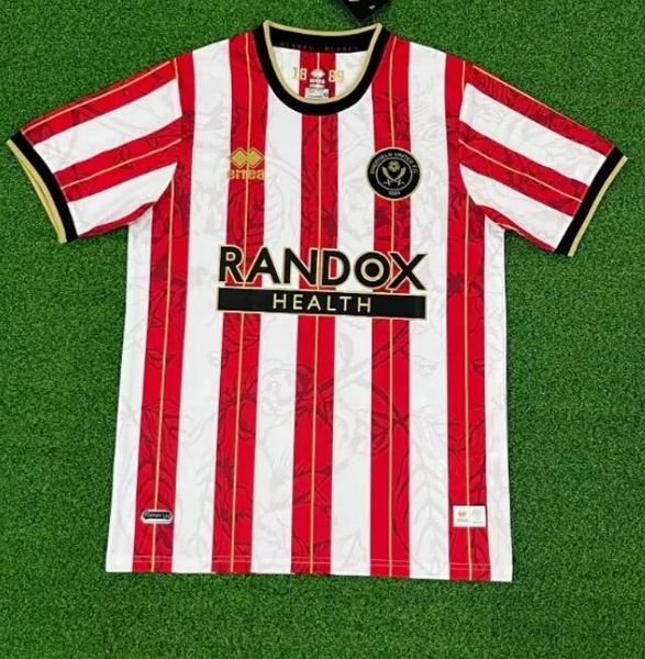 

xxxl 4xl sheffield promotion home 3rd soccer jerseys sander berge united john egan rhian brewster sharp men kids football shirt, Black;yellow