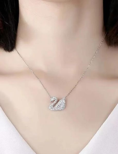 

cygnet necklace accessory female niche clavicle chain, Silver