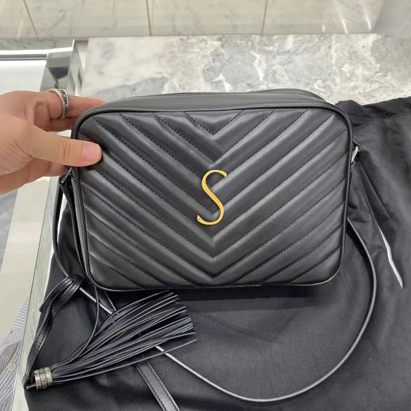 

fashion designer clutch lou hobo camera cosmetic bag womens cross body quilting beach bags mens purses travel tote bags chains cowhide shoul