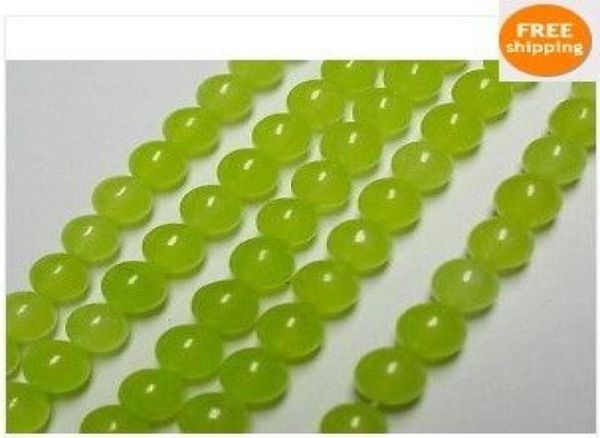 

6mm green peridot gemstone round loose bead 1503903901236705161, Crystal