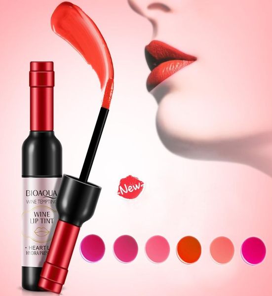 

bioaqua glittering charming wine tempting lip glaze gloss moisturizing lips glosses tint branded good makeup lipgloss7627958