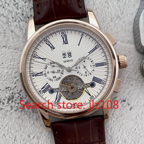 

mechanical watch, super clone, fully automatic mechanical movement, waterproof, sapphire mirror surface, stainless steel case,