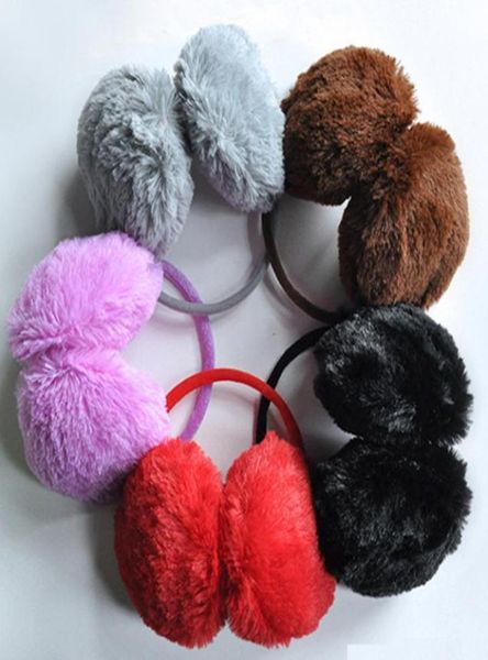 

berets women cute winter earmuffs pink plush warm comfortable men and ear muffs earwarmers gift for girlsberets1997849, Blue;gray