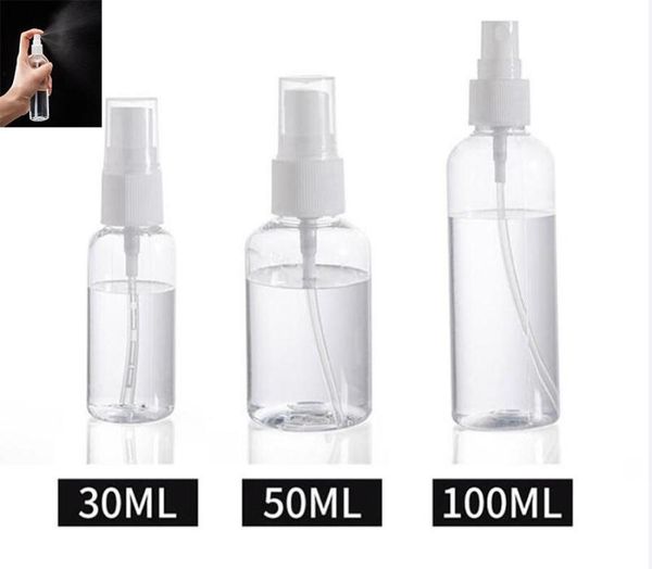 

3050100ml refillable bottles travel transparent plastic perfume bottle atomizer empty small spray bottle toxic and safe5101359