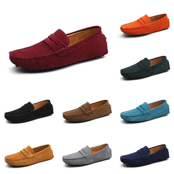 

casual shoes men black brown red orange dark green blue grey mens trainers outdoor sports sneakers color41