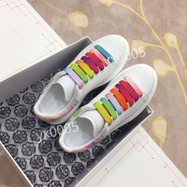 

2023men brand designer quality flat sneaker casual shoes leather white letter overlays fashion platform sneakers, Black
