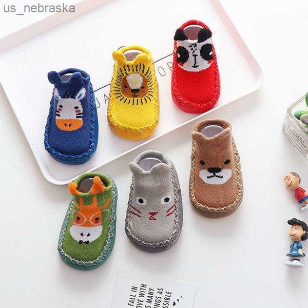 

fashion cartoon animal baby girls boys antislip socks slipper soft comfortable casual toddler crib boots newborn baby shoes l230518