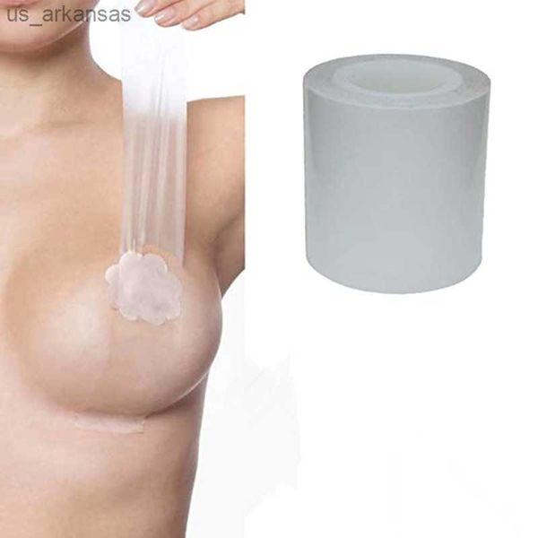 

5m 1 roll push up clear boob tape bras for women adhesive invisible bra nipple pasties covers breast lift tape l230523