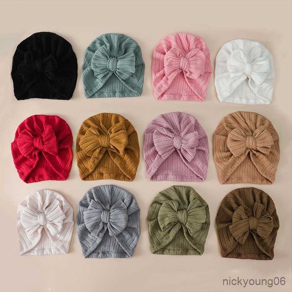 

hair accessories new children's hat baby autumn and winter windproof warm jacquard stripe bow indian, Slivery;white