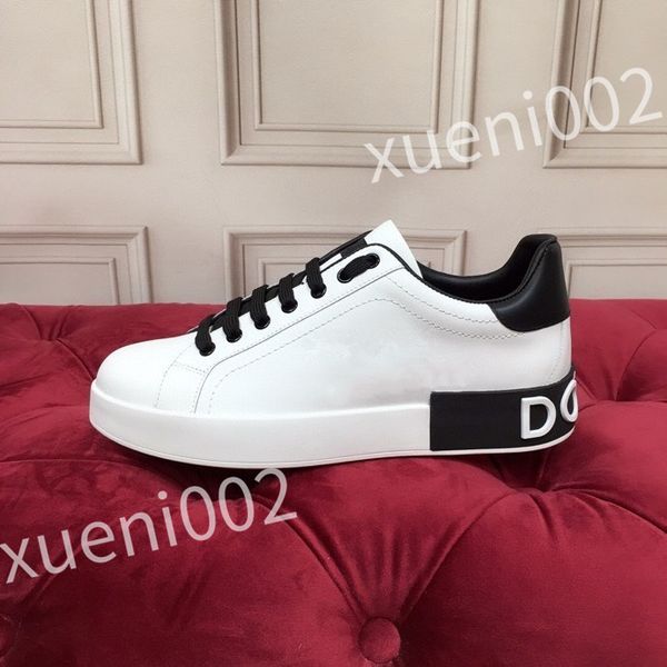 

new designer sneakers men and women casual shoes fashion genuine leather flat sports skate shoes, Black