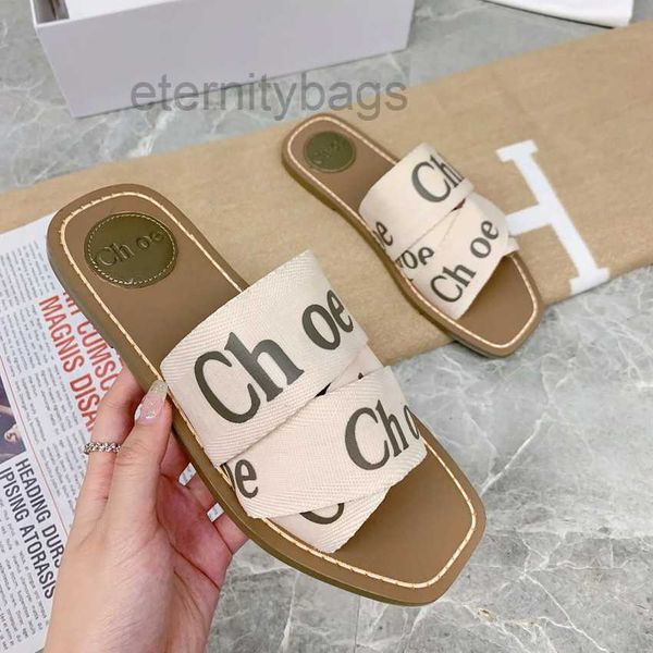 

c designer dazzle paris designer slippers womens sandals summer beach stripes casual flat slippers sliders women ladies flip flops embroider, Black