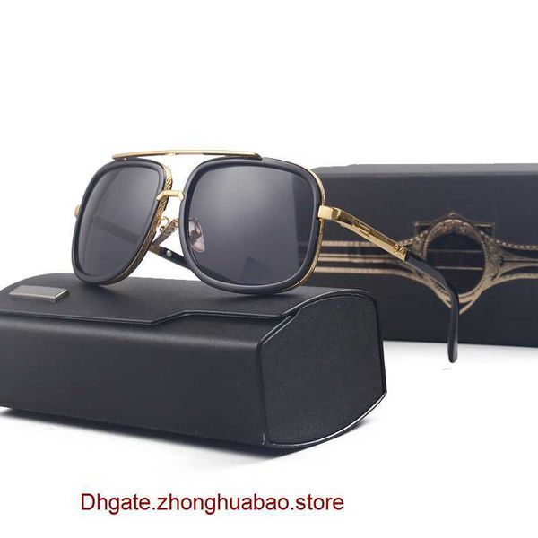 

2033 dita designer sunglasses online shop 2023 vintage square womens sun glasses fashion designer shades luxury golden frame uv4 with gift b, White;black