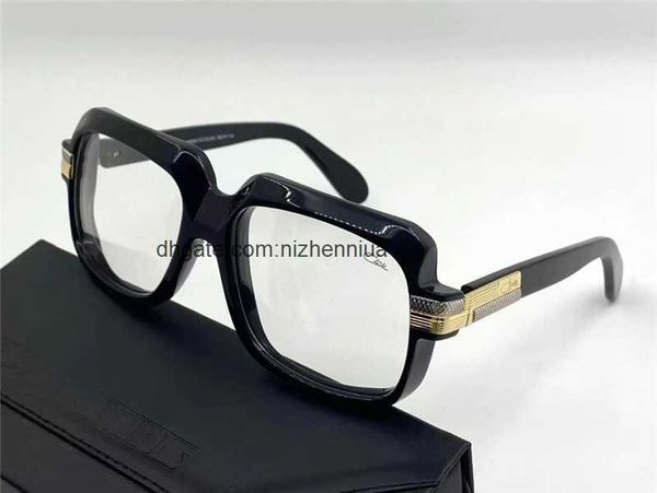 

luxury designers sunglasses trendy and fashionable sunglasses flat lens square sunglasses for men and women 607 caza with box, White;black