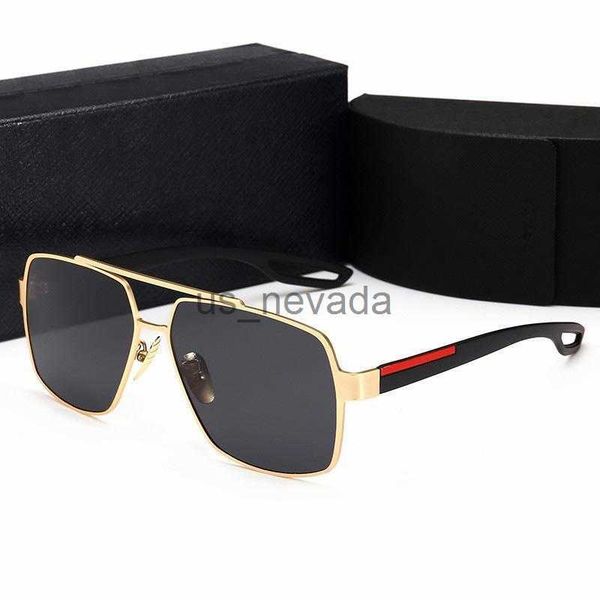 

sunglasses sunglasses retro polarized luxury mens designer rimless gold plated square frame brand sun glasses fashion eyewear with case j060, White;black