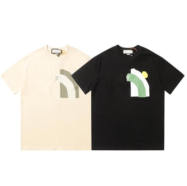 

t-shirts mens womens designers t-shirts loose tees man casual g shirt luxurys clothing streetwear shorts sleeve polos tshirts size s-2xl, White;black