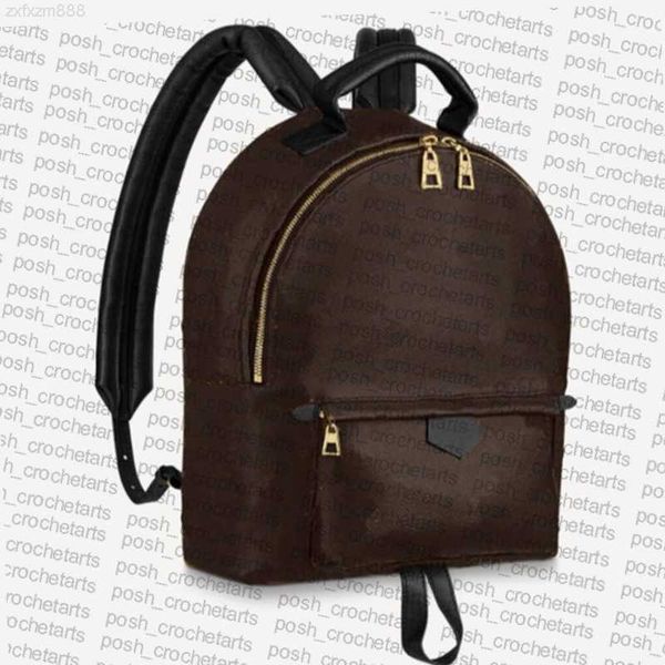 

genuine leather trim backpacks for women's backpack style handbags 3 sizes