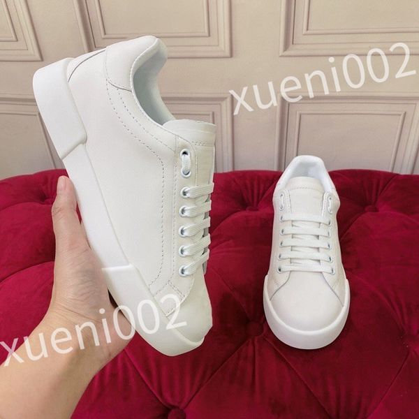 

luxury designer sneakers men and womens casual shoes fashion white genuine leather flat sports skate shoe, Black