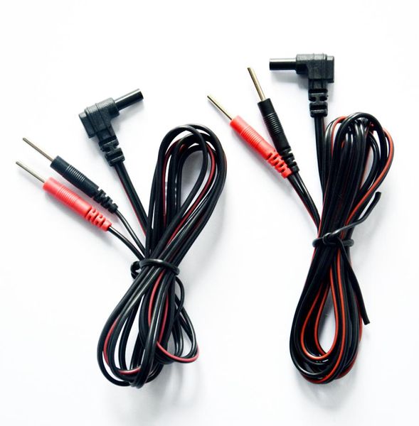 

dc 235mm plug 20mm tens electrode lead wires012345676252028