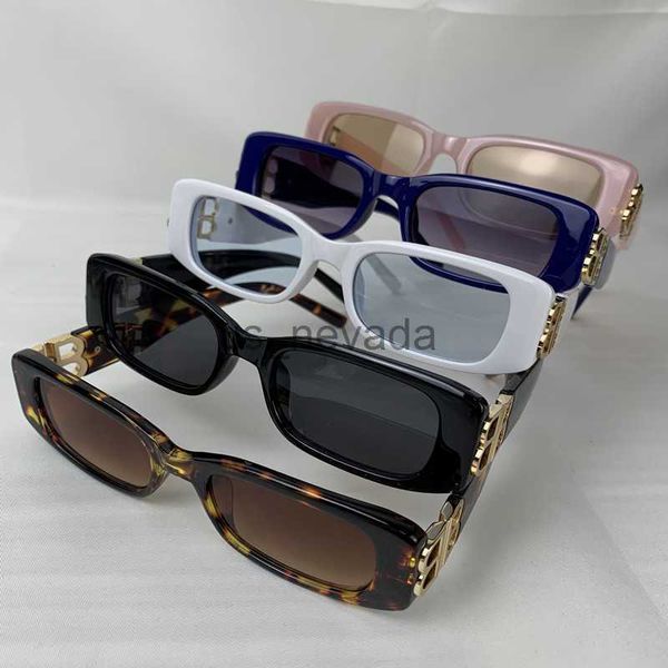 

sunglasses sunglasses fashion small rectangle bb women men 2022 brand design ladies skinny outdoor shopping shade retro j230603, White;black