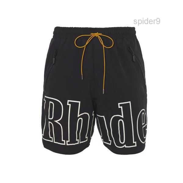

designer shorts rhude short summer fashion beach pants men's streetwear loose size basketball 8 gqdy, White;black