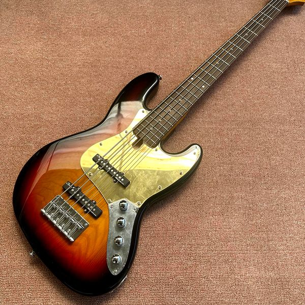

custom shop, 5-string bass guitar, sunset electric guitar, ing