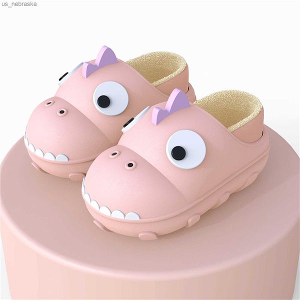 

slipper boots autumn and winter girls and boys slippers flat bottom non slip soft cover heel slipper socks for infants girls l230518