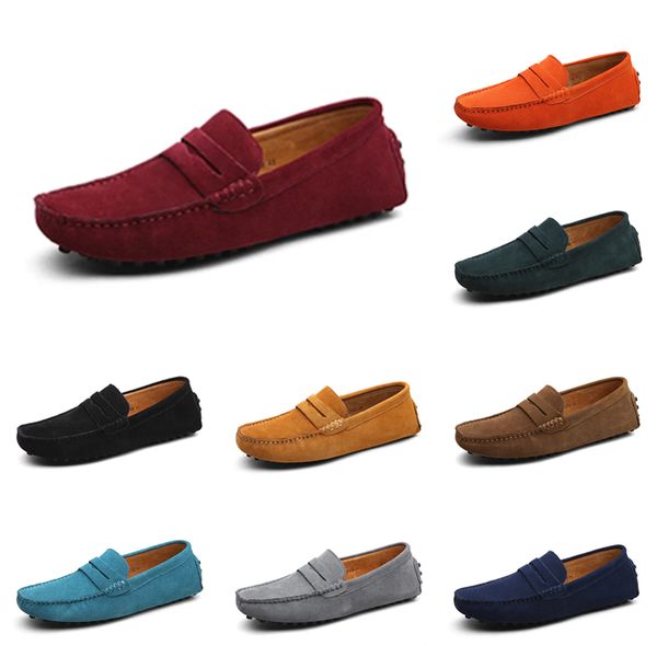 

casual shoes men black brown red orange dark green blue grey mens trainers outdoor sports sneakers color37