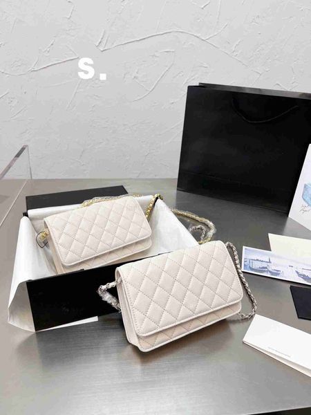 

flap bag women's designers shoulder bag luxury tote purse handbag message bags cluth brand classic caviar genuine leather luggage chann