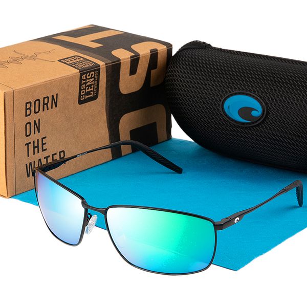 

turret polarized sport sunglasses men ultralight glasses frame sun glasses for men male costa brand design square goggles uv400, White;black