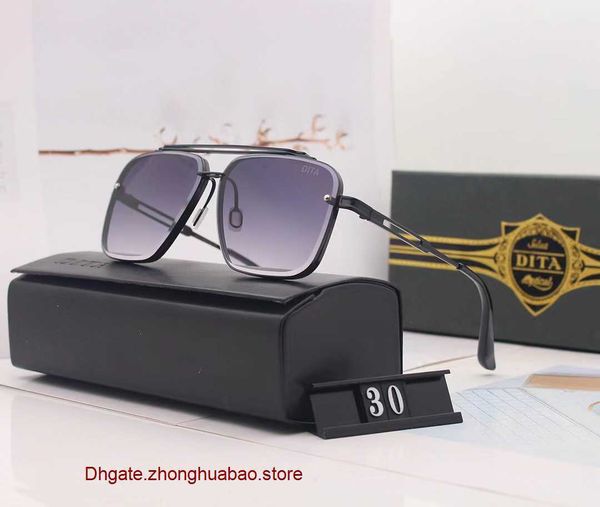 

designer 8a dita sunglasses wholesale online store dita uv400 men's and women's outdoor glasses uv resistant fashion with gift box, White;black