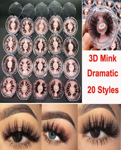 

new mink eyelashes 25mm 3d mink false eyelashes makeup eyelash big dramatic volumn thick real mink lash handmade natural 5d eye la5420511