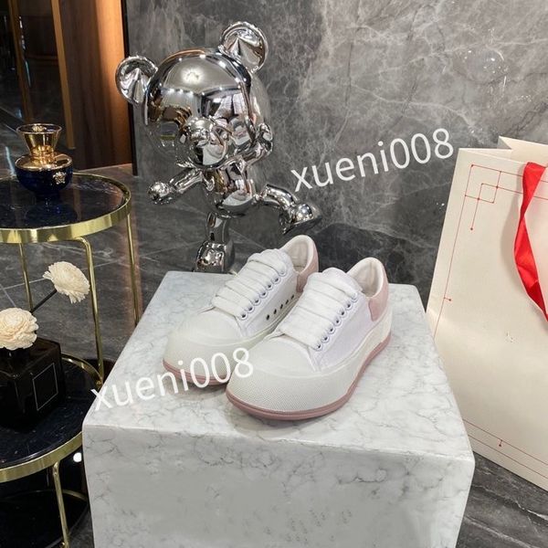 

brand fashion men womens quality casual shoes low heel leather lace-up sneaker running trainers letters flat printed sneakers, Red;white