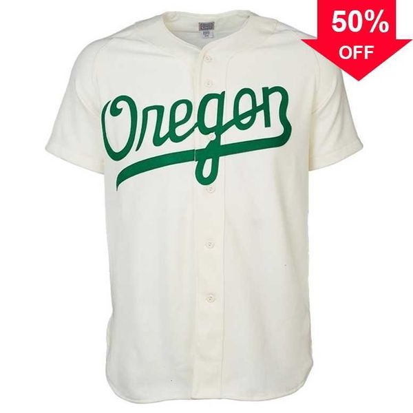

xflsp glamitness university of oregon 1964 home jersey 100% stitched embroidery vintage baseball jerseys custom any name any number, Black