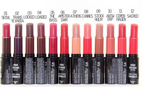 

new longlasting waterproof matte lipsticks 016 oz45g 12 colors 12pcslot9155787
