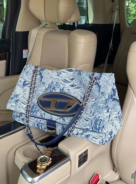 

2023 new large capacity tote bag advanced sense underarm bag chain single shoulder bag crossbody bag manufacturer direct sales
