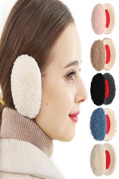 

berets adults and kids fleece winter warm ear protection cover bandless muffs earmuffs warmers1641629, Blue;gray