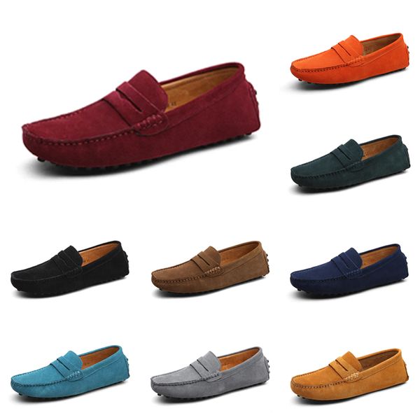 

casual shoes men black brown red orange dark green blue grey mens trainers outdoor sports sneakers color43