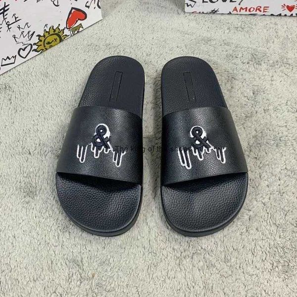 

2023 slippers open shoes flat luxury designer sliders mens womens summer sandals beach slide ladies flip flops loafers black dg gabana spz3