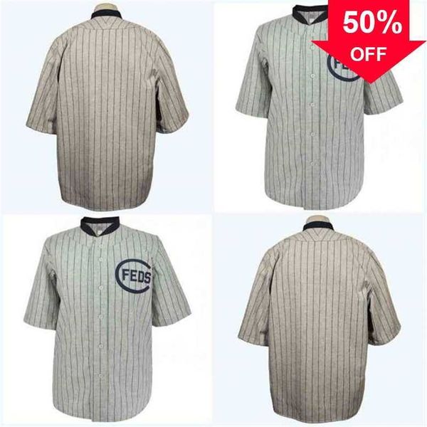 

xflsp glna3740 chicago whales 1914 road jersey any player or number stitch sewn all stitched baseball jerseys, Black