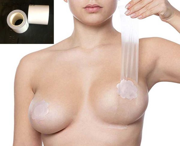 

clear booby tape bras for women adhesive invisible bra nipple pasties cover breast lift tape push up bralette strapless sticky l230523