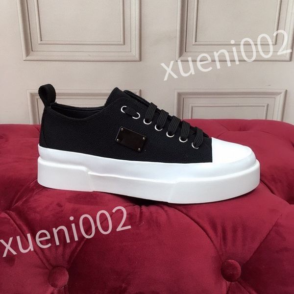 

2023 new designer sneakers men and women casual shoes fashion white genuine leather flat sports skate shoes, Black