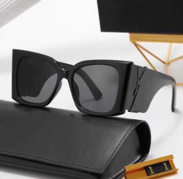 

luxury sunglasses designer sunglasses for women glasses uv protection fashion sunglass letter casual eyeglasses with box, White;black